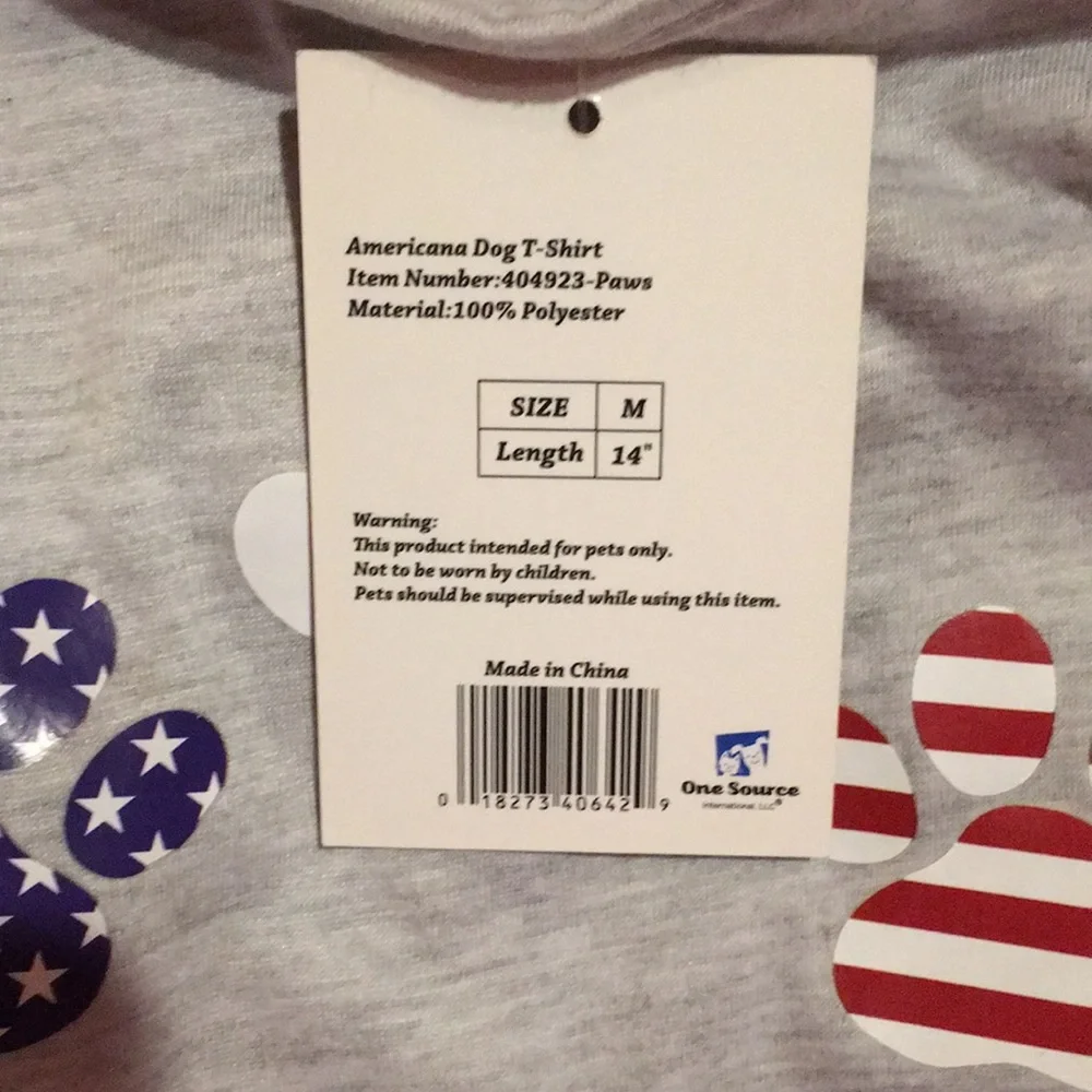 Dog ( Fur baby) USA Paw 🐾 Print Shirt